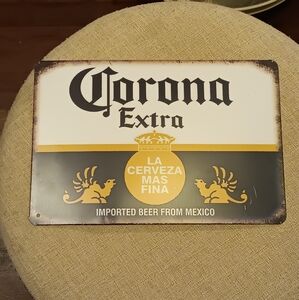 Corona Extra Metal Advertising Sign